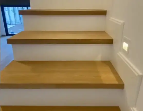 reforma escalera despues